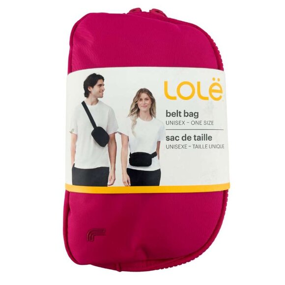 Lole Handbags - Lolë | Unisex Belt Bag | Pink | One Size